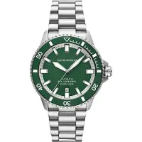 Giorgio Armani Relógios analógicos verde / petróleo / prata