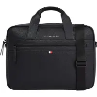 Tommy Hilfiger Mala de portátil 'Essential' azul escuro / vermelho / preto / branco