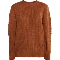 Mymo Pullover 'Blonda' castanho ferrugento