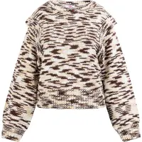 Mymo Pullover bege / creme / castanho