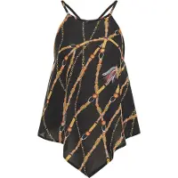 Faina Top amarelo dourado / laranja / merlot / preto