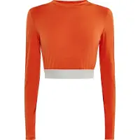 Mymo Camisa funcionais cinzento / laranja