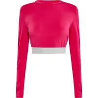 Mymo Camisa funcionais cinzento claro / rosa escuro