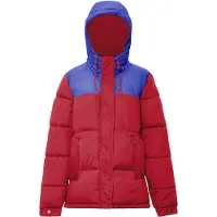 Mymo Casaco de inverno azul real / vermelho