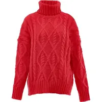 Mymo Pullover vermelho cereja