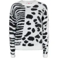 Mymo Pullover 'Biany' preto / branco