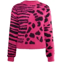 Mymo Pullover 'Keepsudry' rosa / preto