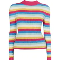 Mymo Pullover 'Biany' azul / menta / rosa / branco