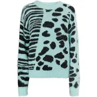 Mymo Pullover 'Biany' menta / preto