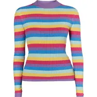 Mymo Pullover 'Biany' azul / amarelo / roxo / rosa
