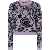 MyMo ROCKS Pullover 'Blonda' roxo / preto