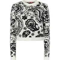 MyMo ROCKS Pullover 'Blonda' preto / offwhite