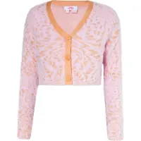 Mymo Casaco de malha laranja claro / cor-de-rosa