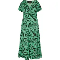 Faina Vestido 'Caneva' verde relva / preto