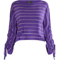 Faina Pullover ouro / roxo escuro