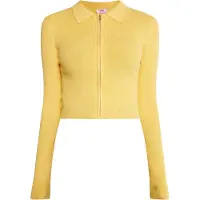 Mymo Casaco de malha 'Keepsudry' amarelo
