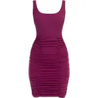 Mymo Vestido fúcsia