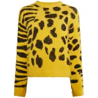MyMo ROCKS Pullover amarelo escuro / preto