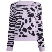 MyMo ROCKS Pullover ameixa / preto