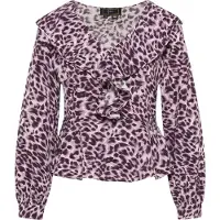 Faina Blusa roxo / baga
