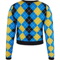 MyMo ROCKS Pullover 'Ucy' azul / mel / preto / branco