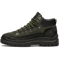 Kazar Botas com atacadores cáqui / preto