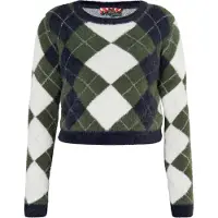 Mymo Pullover creme / verde