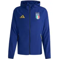 Adidas Casacos fato de treino Italy Track top Football Jacket homens - Azul - EU M