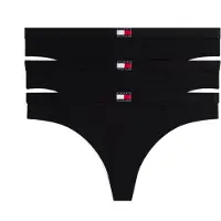 Tommy Hilfiger Tanga Uw0uw06139 3 Unidades