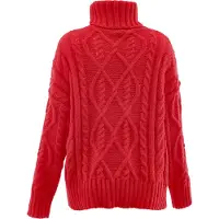 Mymo Pullover vermelho cereja
