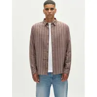 Gabba Camisa 'Sven' cinzento / lagosta