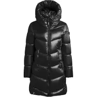 Khujo Sobretudo de inverno 'Adriana' preto