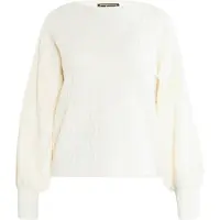 Faina Pullover branco lã