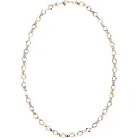 Faina Colar ouro / ouro rosa / prata