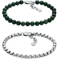 Fossil elegante set di bracciali da uomo JF04940SET