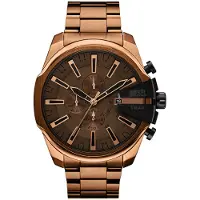 Diesel Relógios analógicos 'MEGA CHIEF SLIM' bronze