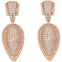 NAEMI Brincos ouro / rosa