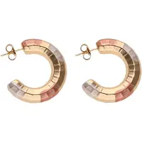 NAEMI Brincos ouro / ouro rosa / prata
