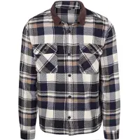 Barbour - Camisas - Grasmoor Relaxed Checked Shirt Navy para Homem - Tamanho S
