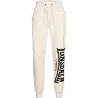 Lonsdale Calças preto / offwhite