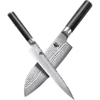 Kai Shun Classic Set DM-W25 conjunto de facas, santoku + faca utilitária