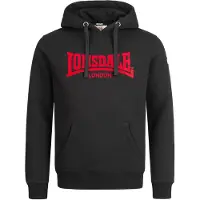 Lonsdale Sweatshirt vermelho / preto