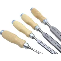 Narex Wood Line Profi Bevel Edge Chisel Set 863010, conjunto de formões 6-12-20-26 mm, 4 peças