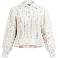 Dreimaster Pullover branco lã