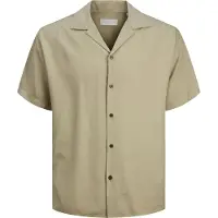 Jack & Jones Camisa De Manga Curta Aaron Tencel Resort