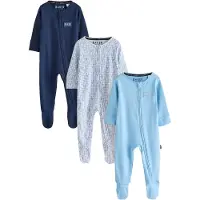 Ted Baker Pijama navy / azul claro / branco