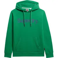 Superdry para homem. M2014319A Sweatshirt com capuz Core Logo verde (M), Casual, Algodão