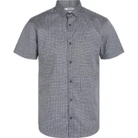 Jack & Jones Camisa De Manga Curta Blacardiff Print Plus Size