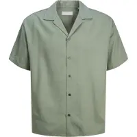 Jack & Jones Camisa De Manga Curta Aaron Tencel Resort