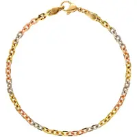 Faina Pulseira ouro / ouro rosa / prata